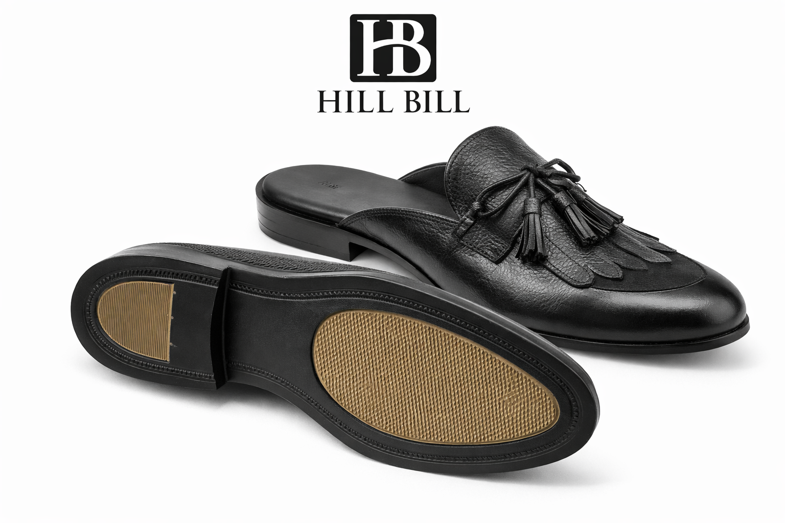Tassel Mule — Black