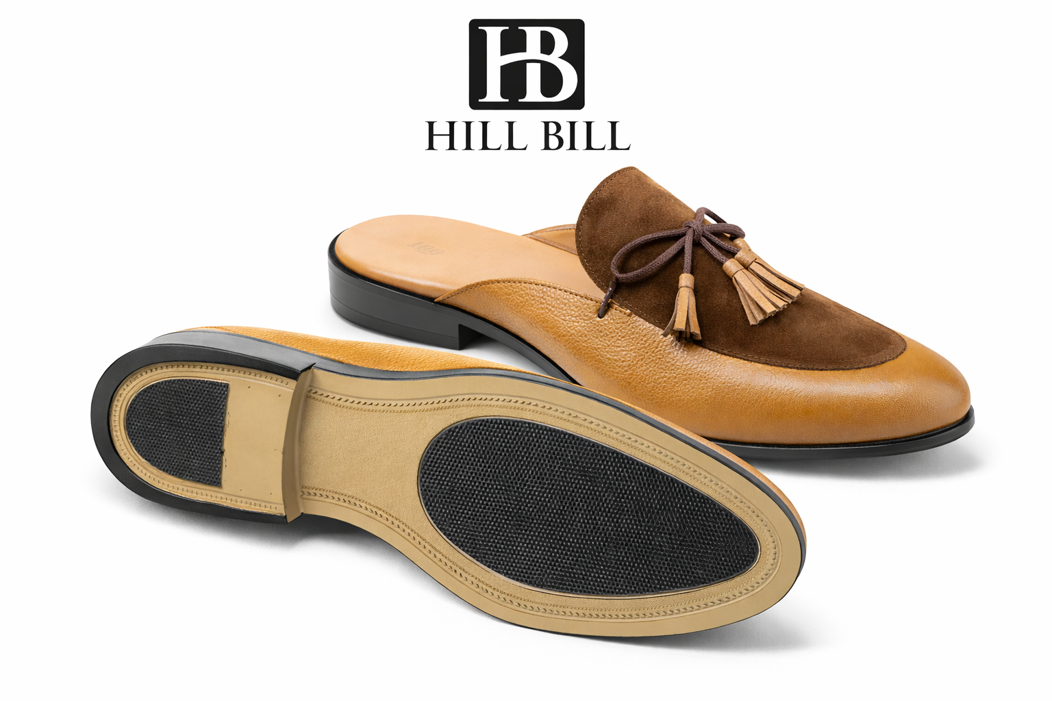 Tassel Mule — Tan