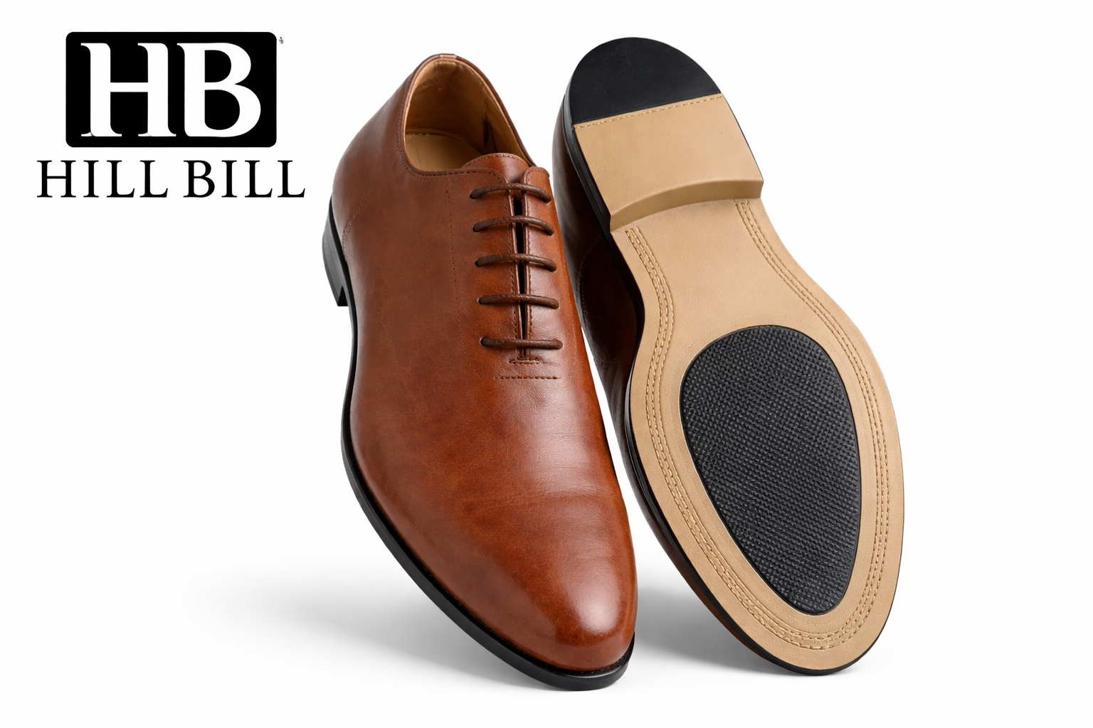 Wholecut Oxford — Cognac